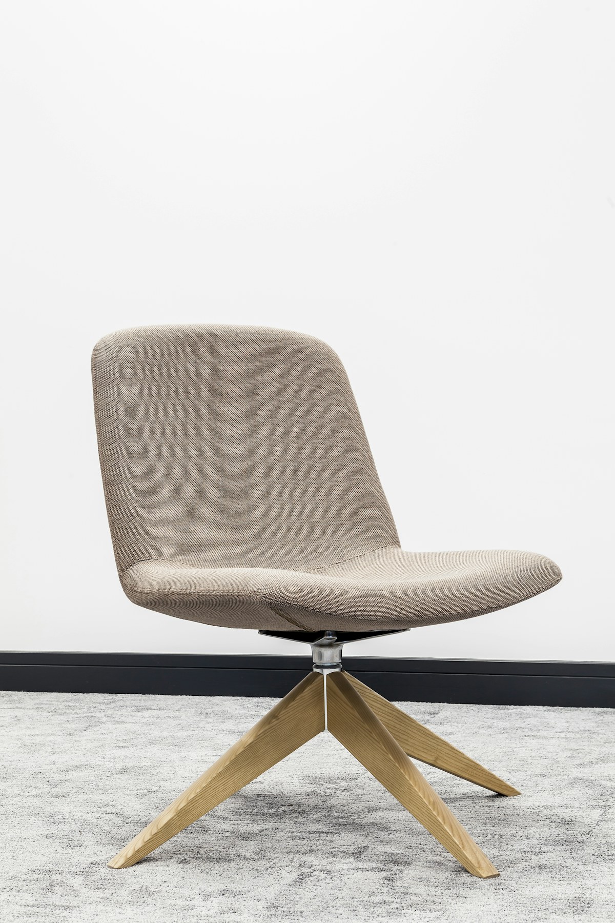 Detailed view of professional office seating